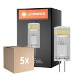 Voordeelpak 5x Ledvance Performance LED Capsule Helder G4 1.5W 200lm - 827 Zeer Warm Wit | Vervangt 20W