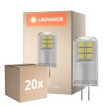 Voordeelpak 20x Ledvance Performance LED Capsule Helder G4 2.2W 300lm - 827 Zeer Warm Wit | Vervangt 28W