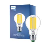 Philips MASTER LED Lamp Ultra Efficient E27 Peer Helder 7.3W 1535lm - 840 Koel Wit | Vervangt 100W