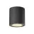 SLV Sitra Plafondlamp Aluminium Grijs Rond | Buitenverlichting - IP44 - Geschikt voor 1x GX53 