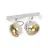 SLV Kalu Spot Aluminium Wit Rond | Geschikt voor 2x GU10 (AR111) 