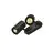 SLV Enola B Wand en Plafondlamp Aluminium Zwart | Geschikt voor 2x GU10 