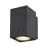 SLV Enola M Wandlamp Aluminium Grijs Vierkant 11W 980lm - 940 Koel Wit | Buitenverlichting - IP65 - Beste Kleurweergave