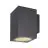 SLV Enola L Wandlamp Aluminium Grijs Vierkant 36W 3700lm - 930-940 CCT | Buitenverlichting - IP65 - Beste Kleurweergave