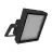Ledvance LED Floodlight High Mast Aluminium Zwart 470W 70000lm 90D - 740 Koel Wit | IP66 - Symmetrisch - Excl. Driver