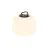 Nordlux Tafellamp Kettle Accu Wit 4.8W 300lm - 827 Zeer Warm Wit | 3-Staps Dimbaar