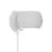 Nordlux Belir Wandlamp Metaal Wit | Geschikt voor 1x G9
