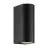 Nordlux Dion Wandlamp Aluminium Zwart Up & Down | Geschikt voor 2x GU10