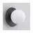 Emibig Wandlamp Americana Staal Zwart | Geschikt voor 1x G9 - Max 8W