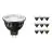 Voordeelpak 10x Philips Master LED Spot GU5.3 MR16 7.5W 485lm 36D - 927 Zeer Warm Wit | Beste Kleurweergave - Dimbaar - Vervangt 50W