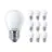 Voordeelpak 10x Philips Corepro LED Lustre E27 Kogel Mat 4.3W 470lm - 827 Zeer Warm Wit | Vervangt 40W