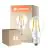 Voordeelpak 4x Ledvance Classic LED E27 Peer Filament Helder 11W 1521lm - 827 Zeer Warm Wit | Dimbaar - Vervangt 100W