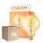 Voordeelpak 4x Osram Vintage 1906 LED E27 Globe Filament Goud 125mm 4W 300lm - 820 Zeer Warm Wit | Dimbaar - Vervangt 28W