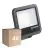 Voordeelpak 4x Ledvance LED Floodlight Aluminium Zwart 69W 9150lm 100D - 830 Warm Wit | IP66 - Symmetrisch