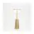 Eglo Tafellamp Piccola Staal Goud 2W 270lm - 824-830-840 CCT | IP54 - Touch Dimbaar - USB-C