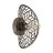 Eglo Wandlamp Swaby Staal Brons | IP20 - Geschikt voor 1x E27 