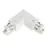 3 Fase Hoek Connector 90d V Aarde Extern - Wit
