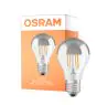 Osram Classic LED E27 Peer Filament Spiegel Zilver 4W 400lm - 827 Zeer Warm Wit | Vervangt 35W
