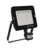 Ledvance LED Floodlight Compact Zwart 50W 4500lm 100D - 830 Warm Wit | IP65 - Symmetrisch - Bewegings- en lichtsensor