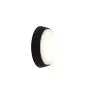 Ansell LED Bulkhead Helder Circulair Eenvoudig Zwart 12W 1058lm - 830-840-865 CCT | 215mm - IP54 