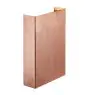 Nordlux Fold 15 Coppe Wandlampr Bruin Up & Down 10.4W 225lm - 830 Warm Wit