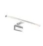 Nordlux Marlee 50 Wandlamp Metaal Chroom 8.9W 800lm - 930 Warm Wit | IP44 - Beste Kleurweergave