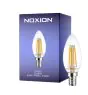 Noxion Lucent LED E14 Kaars Filament Helder 4.5W 470lm - 827 Zeer Warm Wit | Dimbaar - Vervangt 40W