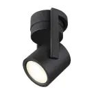 SLV Oculus Wand en Plafondlamp Aluminium Zwart 11W 780lm - 920-930 Dim To Warm | Beste Kleurweergave - Dimbaar 
