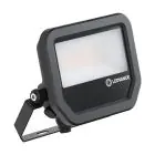 Ledvance LED Floodlight Aluminium Zwart 17W 2200lm 100D - 830 Warm Wit | IP66 - Symmetrisch