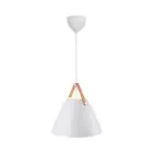 DFTP by Nordlux Pendelarmatuur Strap 36 Wit - Metaal | E27 Max 40W