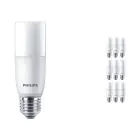 Voordeelpak 10x Philips Corepro LED E27 Tubular Stick Mat 9.5W 1050lm - 840 Koel Wit | Vervangt 75W
