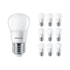 Voordeelpak 10x Philips Corepro LED Lustre E27 Kogel Mat 2.8W 250lm - 827 Zeer Warm Wit | Vervangt 25W