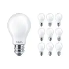 Voordeelpak 10x Philips MASTER Value LED Lamp E27 Peer Mat 5.9W 806lm - 927 Zeer Warm Wit | Beste Kleurweergave - Dimbaar - Vervangt 60W