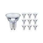 Voordeelpak 10x Philips MASTER Value LED Spot GU10 PAR16 3.7W 270lm 36D - 922-927 Dim To Warm | Beste Kleurweergave - Dimbaar - Vervangt 35W