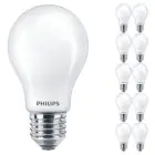 Voordeelpak 10x Philips MASTER Value LED Lamp E27 Peer Mat 3.4W 470lm - 927 Zeer Warm Wit | Beste Kleurweergave - Dimbaar - Vervangt 40W