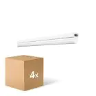 Voordeelpak 4x Ledvance LED Montagebalk Linear Compact High Output 20W 2000lm - 840 Koel Wit | 120cm