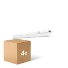 Voordeelpak 4x Ledvance LED Montagebalk Linear Compact Schakelaar 14W 1400lm - 830 Warm Wit | 120cm