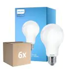 Voordeelpak 6x Philips Corepro LED Lamp E27 Peer Mat 17.5W 2452lm - 840 Koel Wit | Vervangt 150W