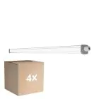 Voordeelpak 4x Ledvance LED Waterdichte Montagebalk Vochtbestendig Slimvalue 36W 4000lm - 865 Daglicht | 120cm 