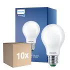 Voordeelpak 10x Philips MASTER LED Lamp Ultra Efficient E27 Peer Mat 2.3W 485lm - 827 Zeer Warm Wit | Vervangt 40W