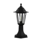 Eglo Sokkel Lamp Duanera Zwart | IP44 - Geschikt voor 1x E27